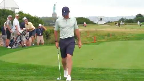 Rory McIlroy shows off AMAZING ball juggling skills at the Northern Trust